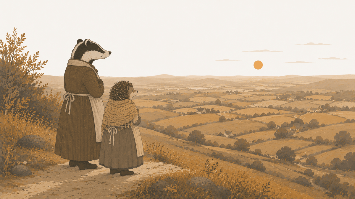 Mr. Ives Bramblewood and Mr. Pip Stilewick, surveying the parish